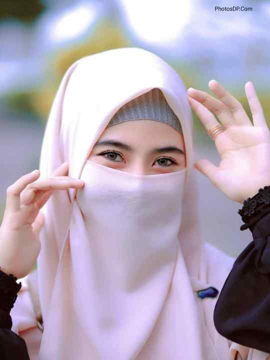 hijab girls dp
