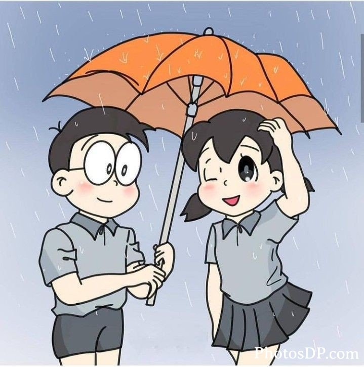 Nobita and Shizuka Love DP Pic
